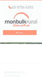 Mobile Screenshot of monbulkrural.com.au