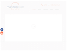 Tablet Screenshot of monbulkrural.com.au